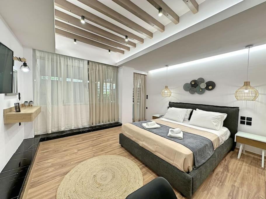 Oasis Luxury Apartments 埃雷特里亚 外观 照片